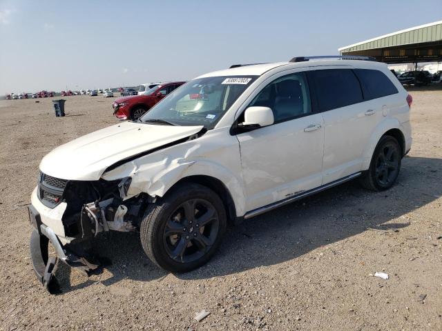 3C4PDCGB1JT305796 - 2018 DODGE JOURNEY CROSSROAD WHITE photo 1