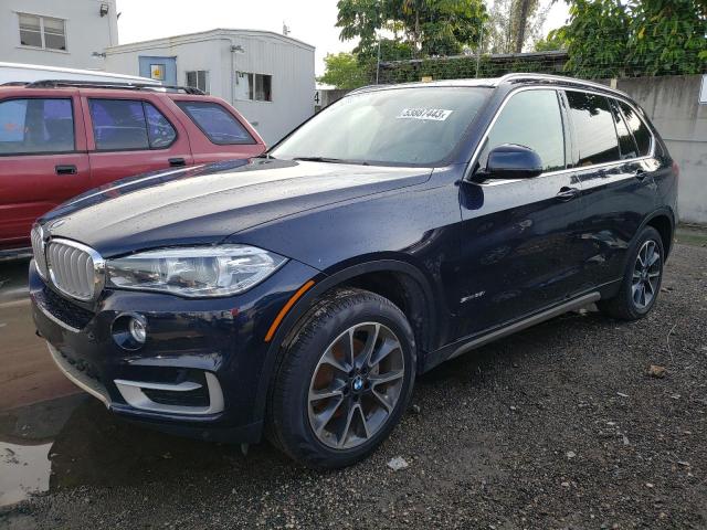 5UXKR2C53J0Z16043 - 2018 BMW X5 SDRIVE35I BLUE photo 1