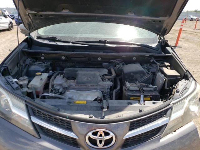 2T3RFREV9FW393967 - 2015 TOYOTA RAV4 XLE GRAY photo 11