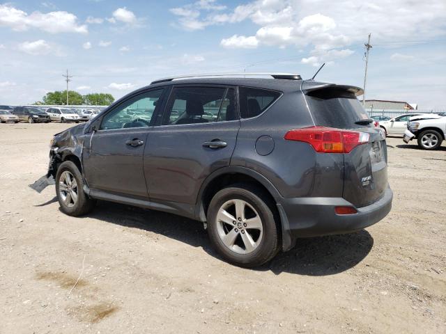 2T3RFREV9FW393967 - 2015 TOYOTA RAV4 XLE GRAY photo 2