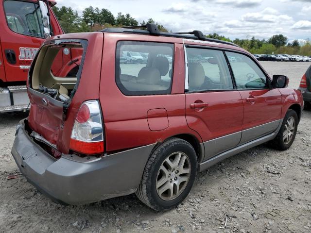 JF1SG67686H719255 - 2006 SUBARU FORESTER 2.5X LL BEAN RED photo 3