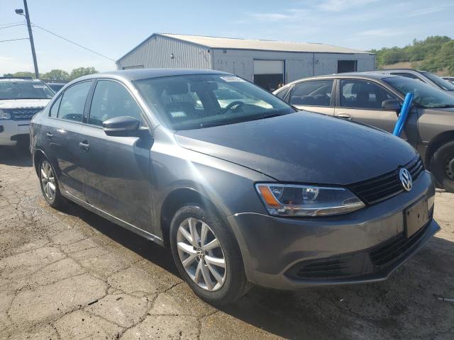 3VWDP7AJ1CM415596 - 2012 VOLKSWAGEN JETTA SE GRAY photo 4