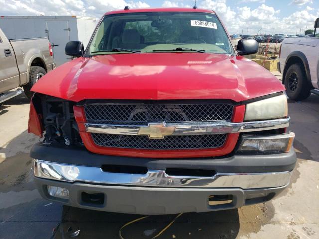 2GCEC19TX41307671 - 2004 CHEVROLET SILVERADO C1500 RED photo 5