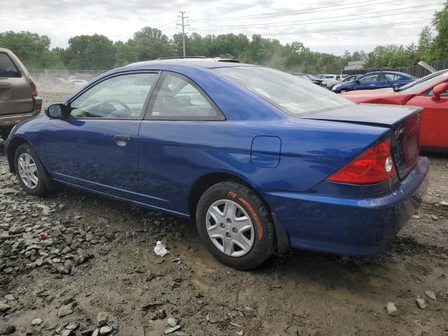 1HGEM22174L022529 - 2004 HONDA CIVIC DX VP Mavi foto 2