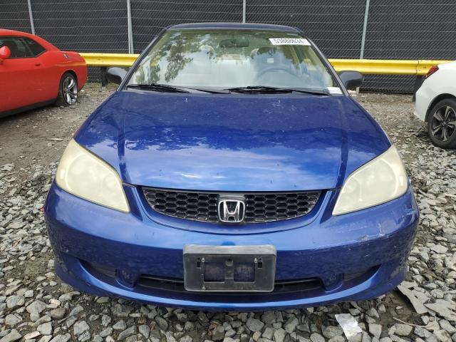 1HGEM22174L022529 - 2004 HONDA CIVIC DX VP Mavi foto 5