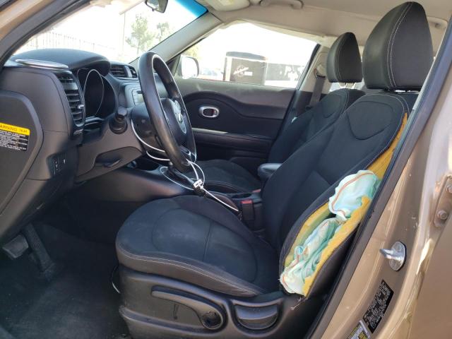 KNDJN2A20E7027179 - 2014 KIA SOUL BROWN photo 7