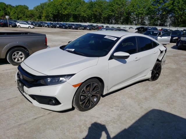 2HGFC2F85MH517498 - 2021 HONDA CIVIC SPORT 白色 照片 1