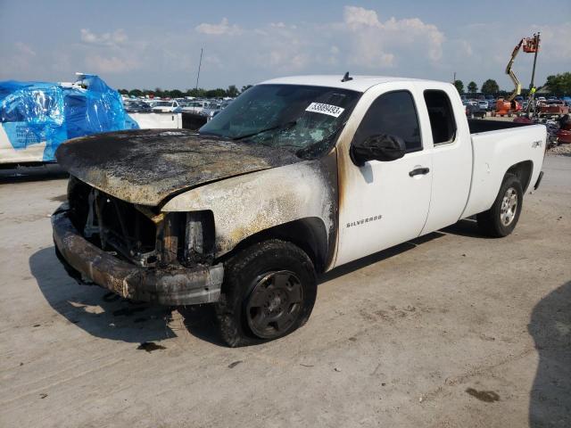 1GCEK19J37Z589567 - 2007 CHEVROLET SILV1500 2 K1500 WHITE photo 1