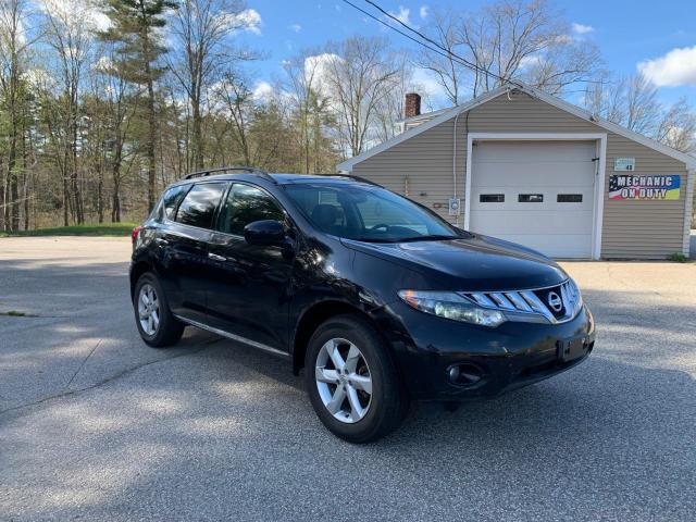 JN8AZ18W89W161218 - 2009 NISSAN MURANO S BLACK photo 1