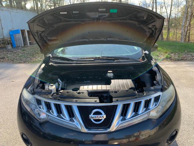 JN8AZ18W89W161218 - 2009 NISSAN MURANO S BLACK photo 10