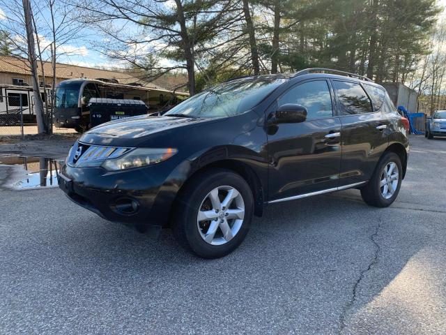 JN8AZ18W89W161218 - 2009 NISSAN MURANO S BLACK photo 2