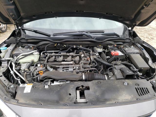 JHMFC1F79JX013333 - 2018 HONDA CIVIC EXL ნაცრისფერი ფოტო 11