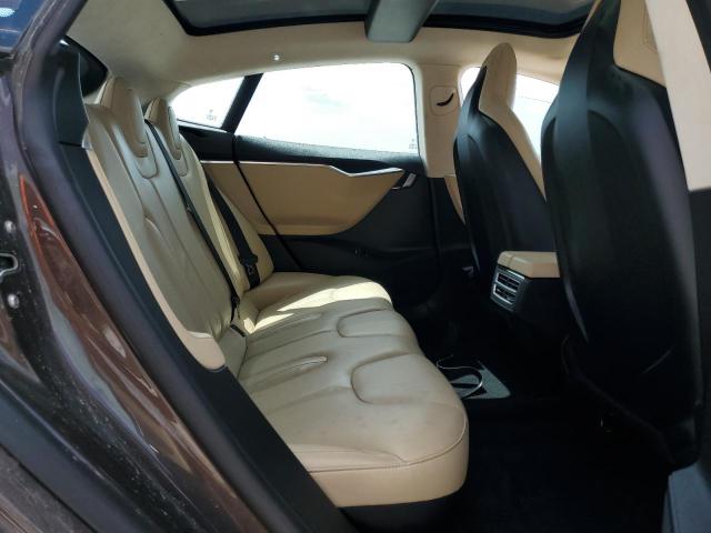 5YJSA1CPXDFP20613 - 2013 TESLA MODEL S BROWN photo 10