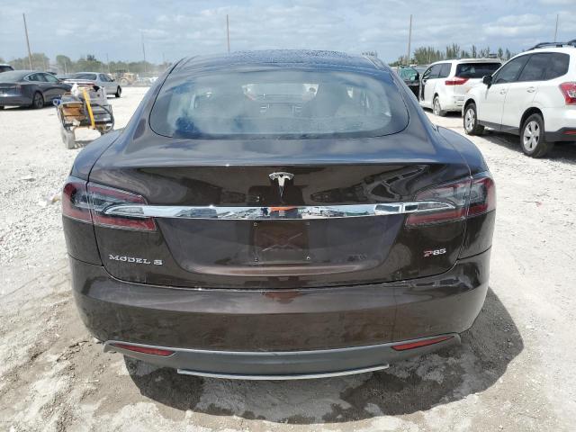 5YJSA1CPXDFP20613 - 2013 TESLA MODEL S BROWN photo 6