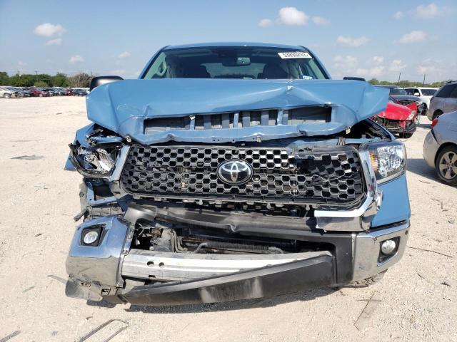 5TFEY5F18MX290433 - 2021 TOYOTA TUNDRA CREWMAX SR5 BLUE photo 5