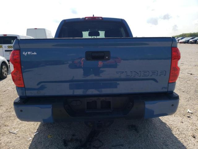 5TFEY5F18MX290433 - 2021 TOYOTA TUNDRA CREWMAX SR5 BLUE photo 6