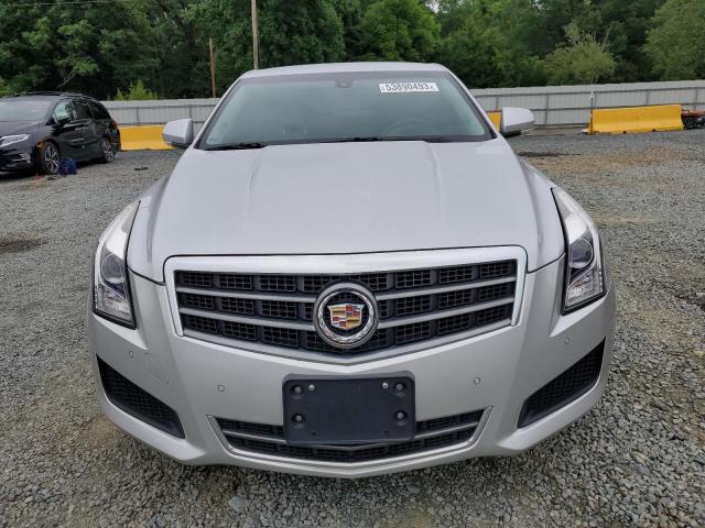 1G6AB5RX4E0110958 - 2014 CADILLAC ATS LUXURY SILVER photo 5