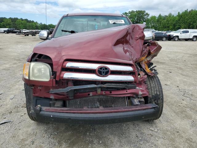 5TBRT34183S355642 - 2003 TOYOTA TUNDRA ACCESS CAB SR5 BURGUNDY photo 5