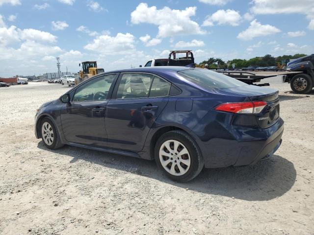 JTDEPMAE3MJ123908 - 2021 TOYOTA COROLLA LE BLUE photo 2