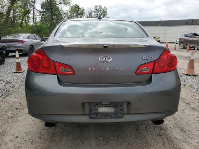 JN1CV6AR6BM410489 - 2011 INFINITI G37 GRAY photo 6