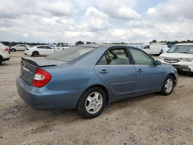 4T1BF32K12U515023 - 2002 TOYOTA CAMRY LE BLUE photo 3