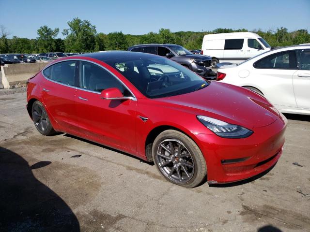 5YJ3E1EB9LF635951 - 2020 TESLA MODEL 3 RED photo 4