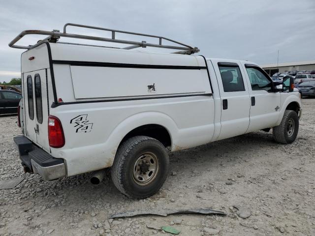 1FT7W2BT8BED10743 - 2011 FORD F250 SUPER DUTY WHITE photo 3