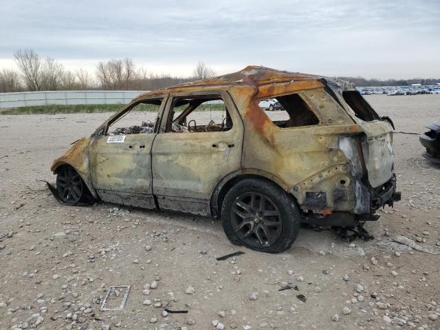 1FM5K8GT5GGB04284 - 2016 FORD EXPLORER SPORT BURN photo 2