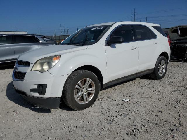 2GNALAEK0F1136399 - 2015 CHEVROLET EQUINOX LS WHITE photo 1