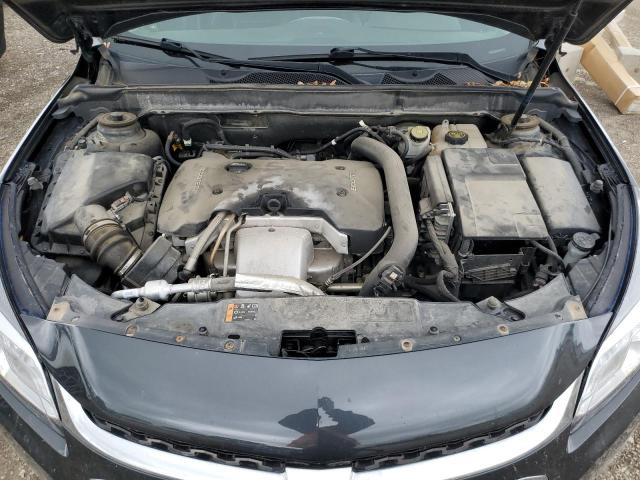 1G11G5SX8FF334198 - 2015 CHEVROLET MALIBU LTZ ნაცრისფერი ფოტო 11
