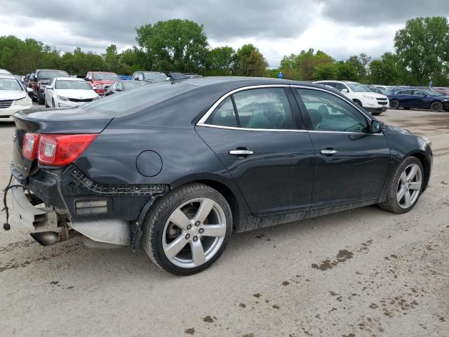 1G11G5SX8FF334198 - 2015 CHEVROLET MALIBU LTZ ნაცრისფერი ფოტო 3