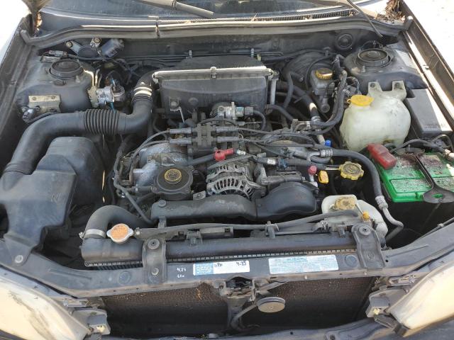 JF1SF65622H705321 - 2002 SUBARU FORESTER S BLACK photo 11