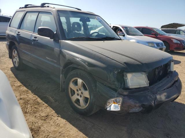 JF1SF65622H705321 - 2002 SUBARU FORESTER S BLACK photo 4