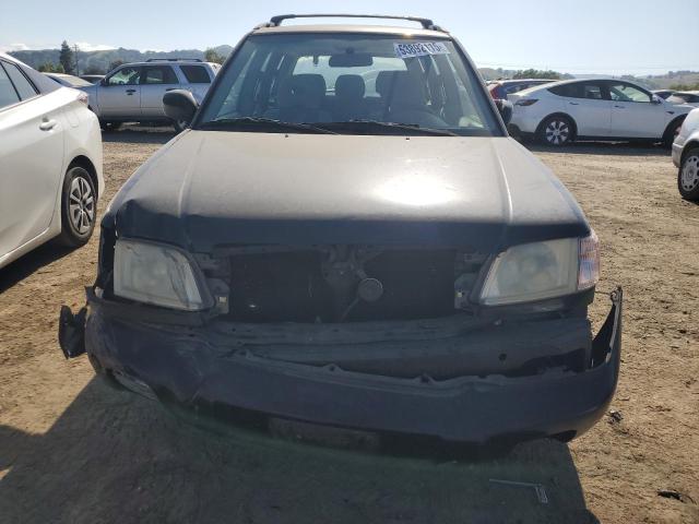 JF1SF65622H705321 - 2002 SUBARU FORESTER S BLACK photo 5