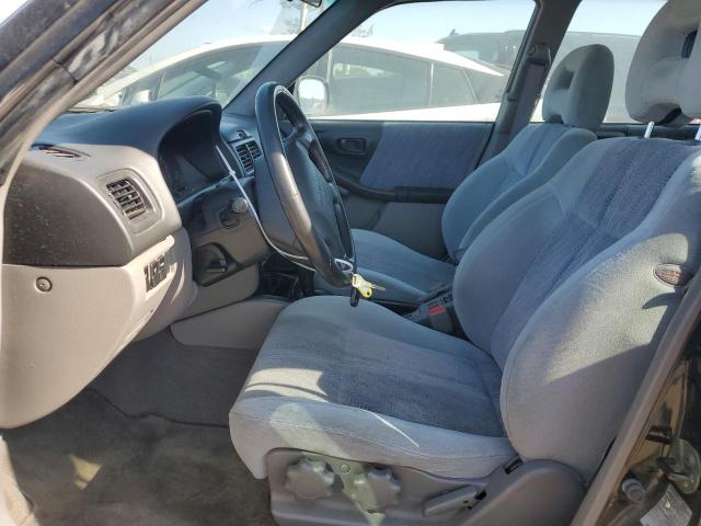 JF1SF65622H705321 - 2002 SUBARU FORESTER S BLACK photo 7