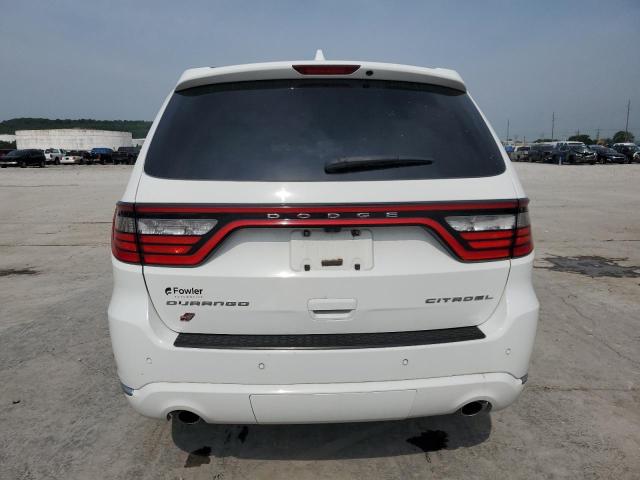 1C4SDJET2JC117049 - 2018 DODGE DURANGO CITADEL WHITE photo 6