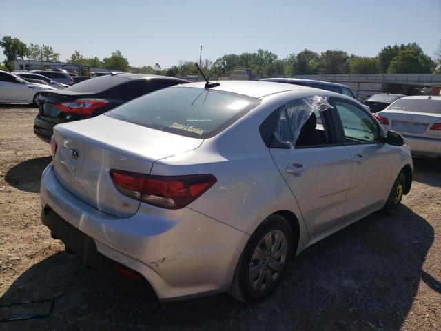 3KPA24AB9KE206420 - 2019 KIA RIO S SILVER photo 3