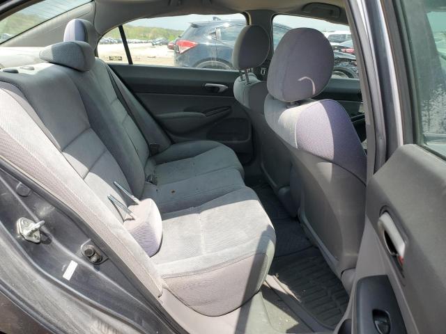 2HGFA16519H309115 - 2009 HONDA CIVIC LX GRAY photo 10