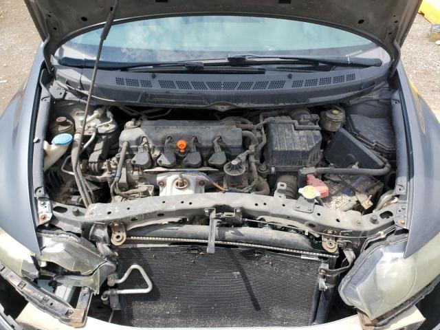 2HGFA16519H309115 - 2009 HONDA CIVIC LX GRAY photo 11