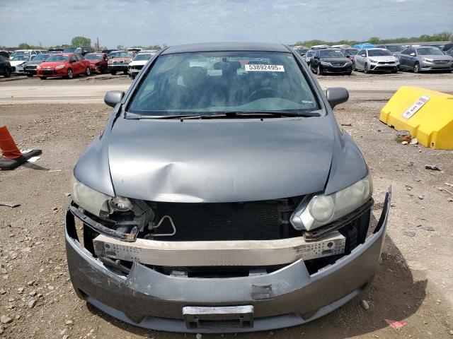 2HGFA16519H309115 - 2009 HONDA CIVIC LX GRAY photo 5