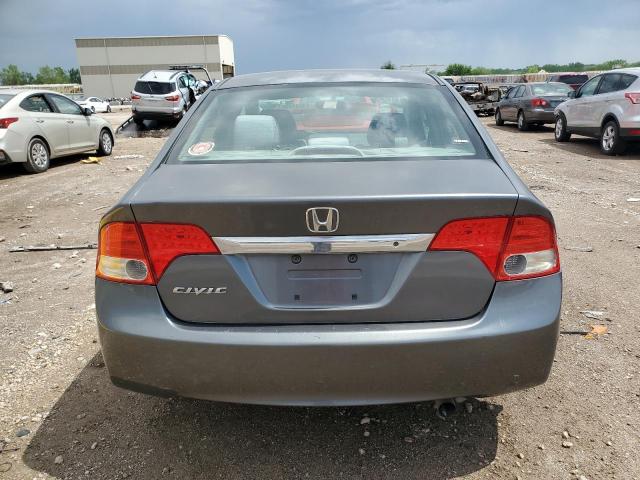2HGFA16519H309115 - 2009 HONDA CIVIC LX GRAY photo 6