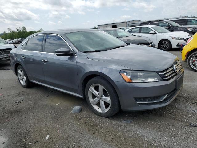 1VWBN7A36DC057848 - 2013 VOLKSWAGEN PASSAT SE GRAY photo 4