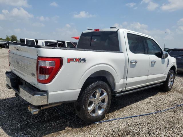 1FTFW1E82PFA15720 - 2023 FORD F150 SUPERCREW WHITE photo 3