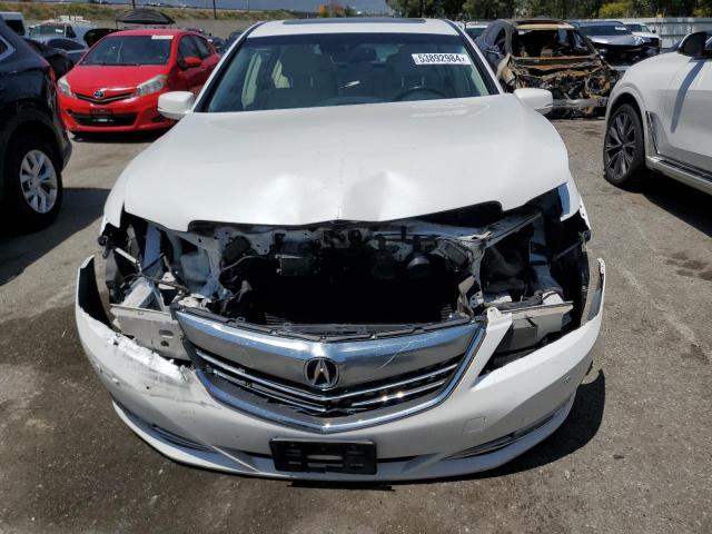 JH4KC1F95FC001467 - 2015 ACURA RLX ADVANCE WHITE photo 5