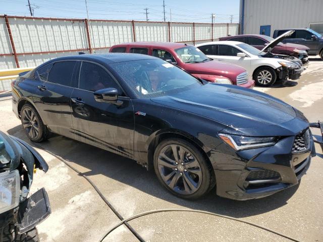 19UUB5F51NA002841 - 2022 ACURA TLX TECH A შავი ფოტო 4