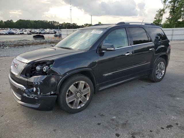 1GKKRTED1BJ226304 - 2011 GMC ACADIA DENALI BLACK photo 1