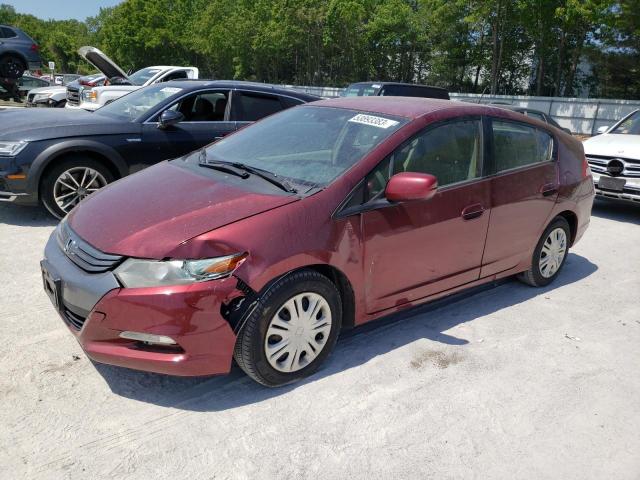 JHMZE2H57AS036857 - 2010 HONDA INSIGHT LX MAROON photo 1