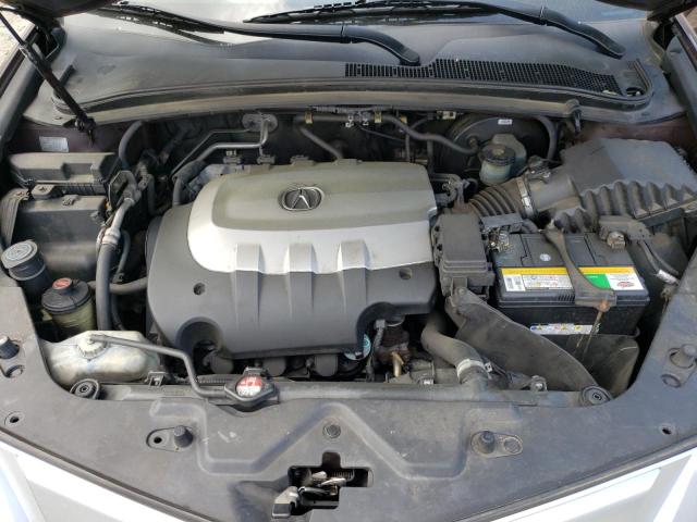 2HNYB1H42AH502364 - 2010 ACURA ZDX TECHNOLOGY BURGUNDY photo 11