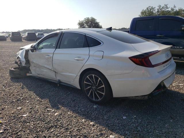 5NPEJ4J27LH014298 - 2020 HYUNDAI SONATA SEL PLUS WHITE photo 2