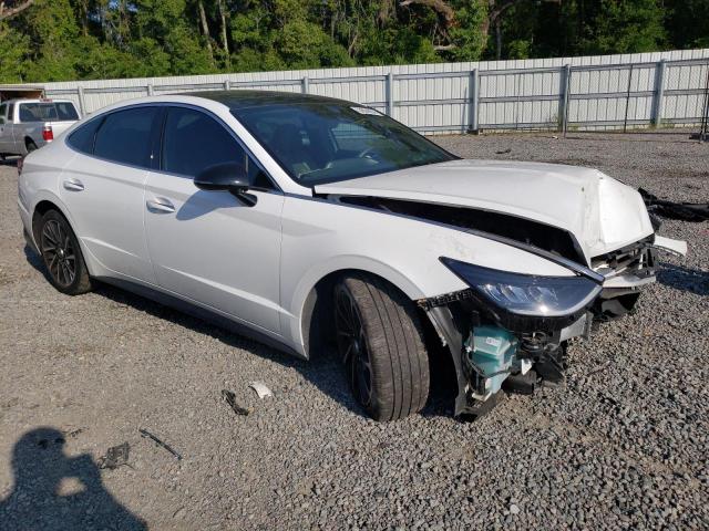 5NPEJ4J27LH014298 - 2020 HYUNDAI SONATA SEL PLUS WHITE photo 4